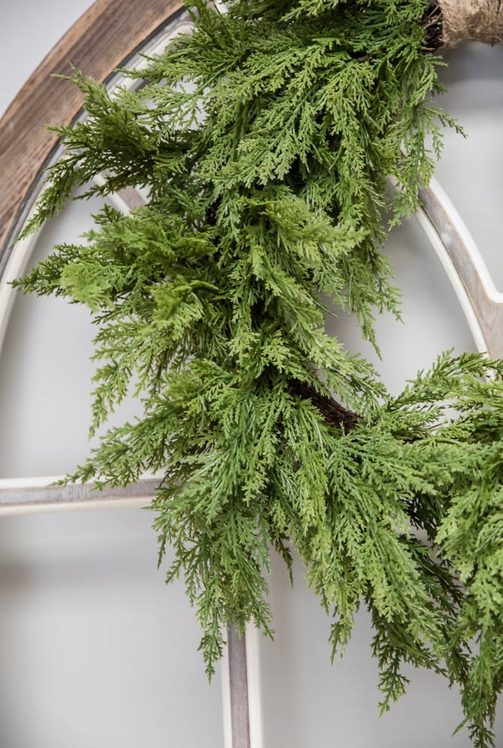 Heart cedar wreath - approx 20” - Greenery Market27912