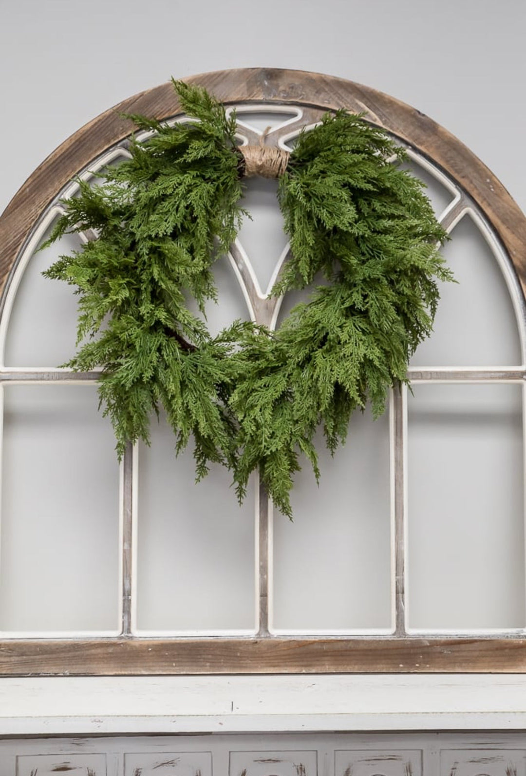 Heart cedar wreath - approx 20” - Greenery Market27912