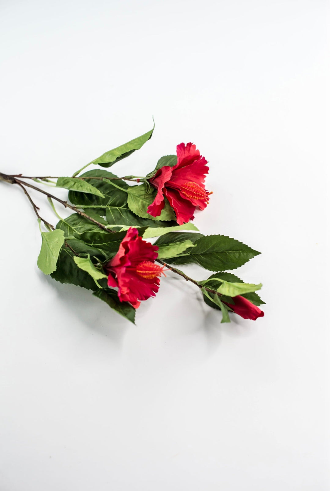 Hibiscus flower spray - red - Greenery Marketartificial flowersMTF24136 RED