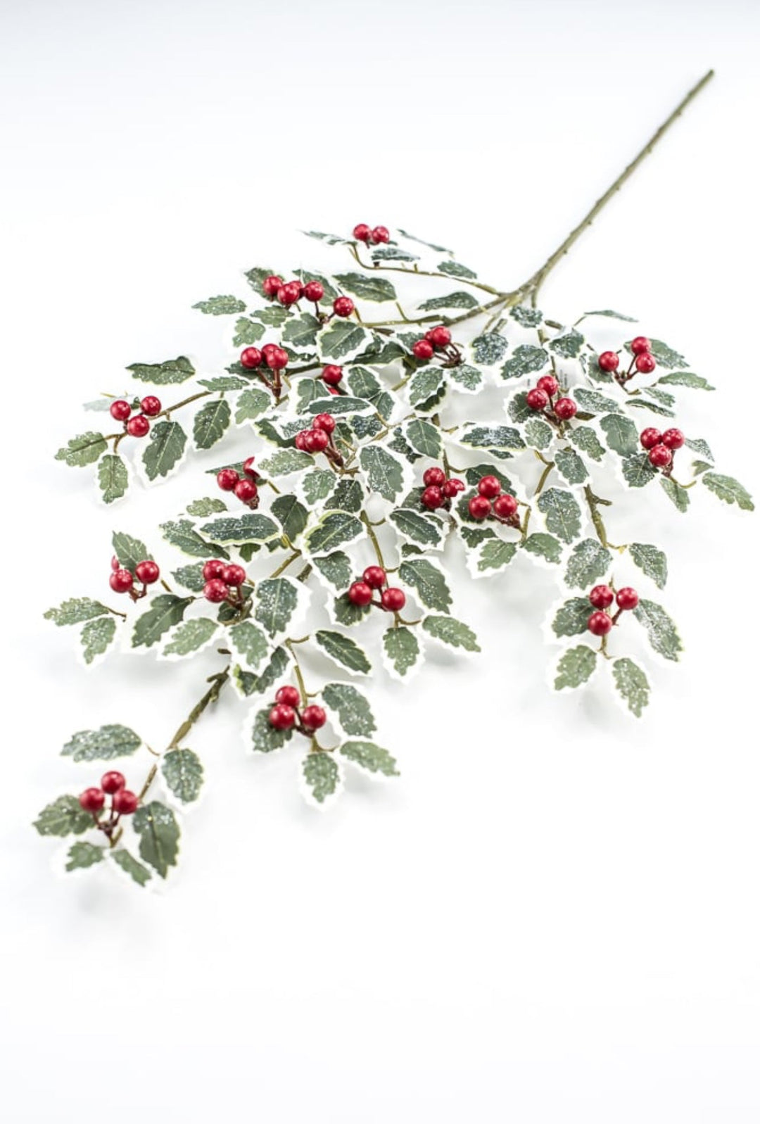 Holly spray - variegated - Greenery MarketArtificial Flora270489