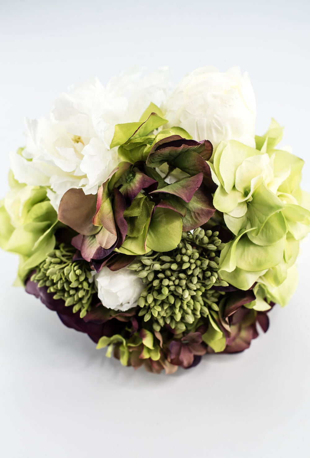Hydrangea and peony bouquet bundle - Greenery MarketArtificial FloraFBQ062 - EP/GR