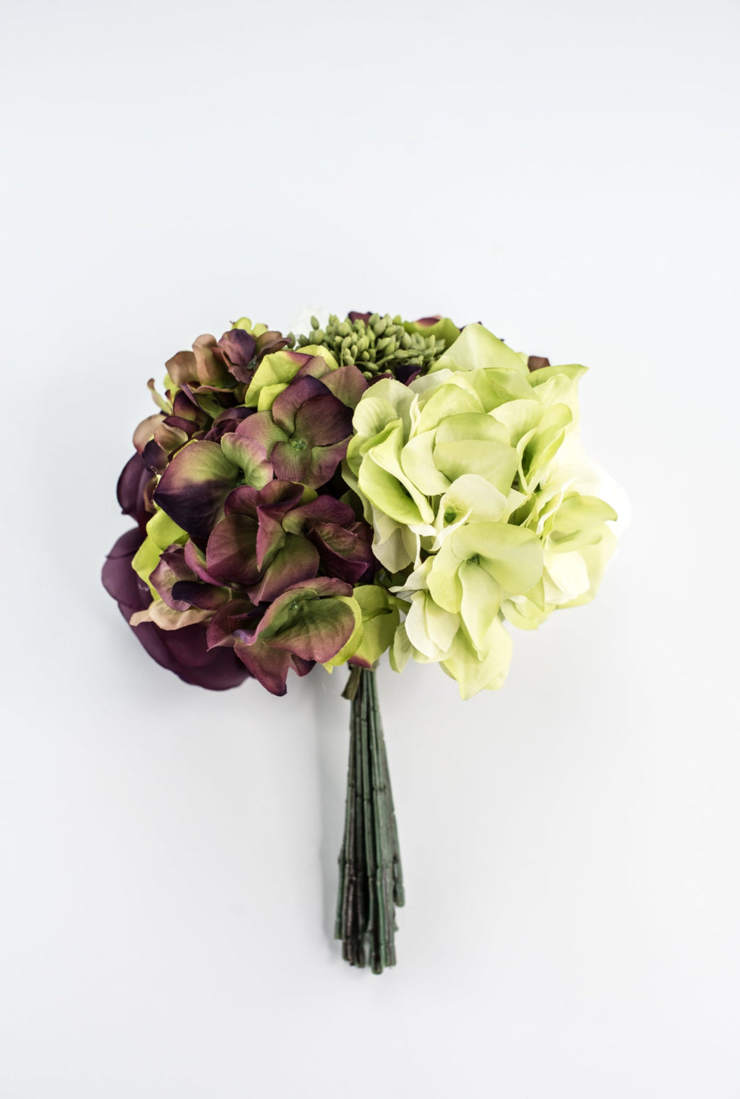 Hydrangea and peony bouquet bundle - Greenery MarketArtificial FloraFBQ062 - EP/GR