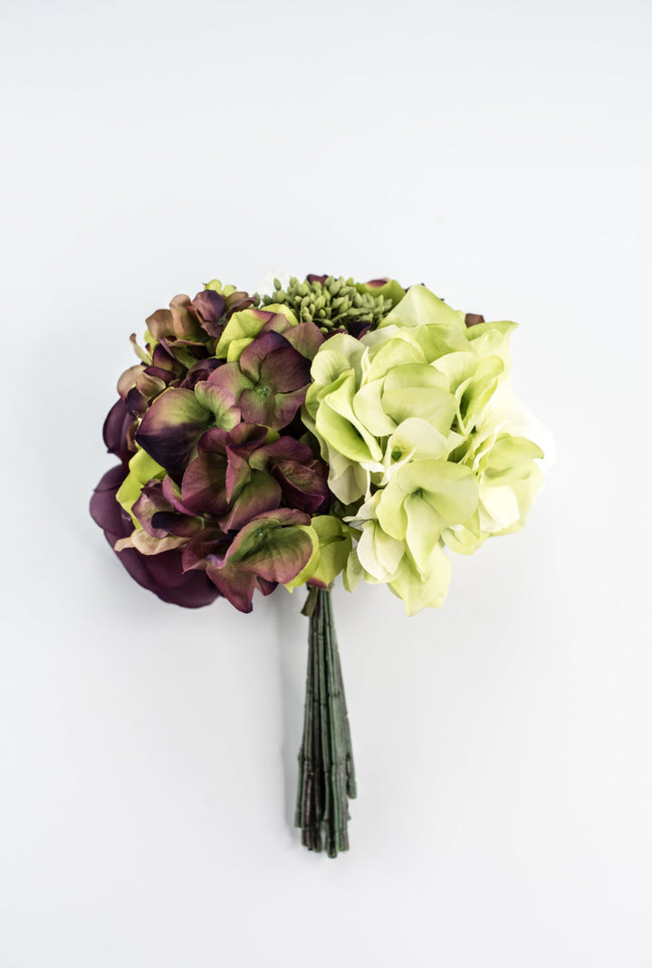 Hydrangea and peony bouquet bundle - Greenery MarketArtificial FloraFBQ062 - EP/GR