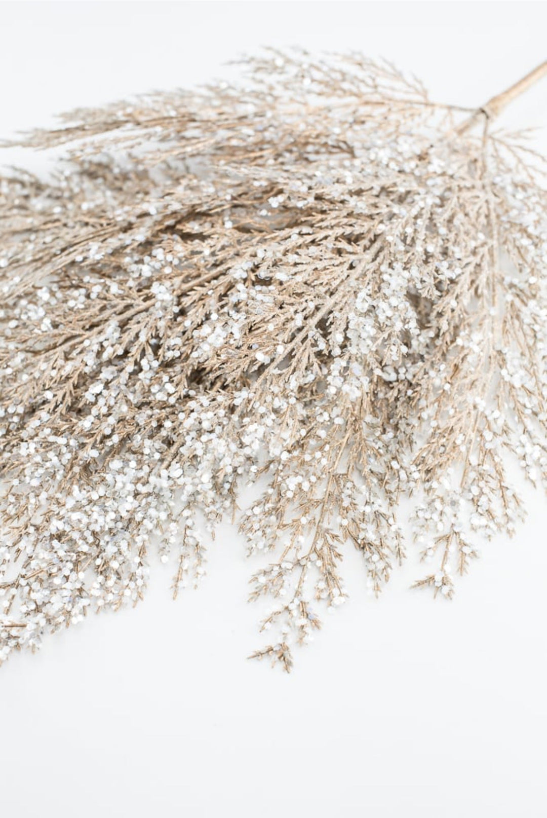 Iced bronze cedar spray - Greenery MarketChristmasXG1027 - BRZ