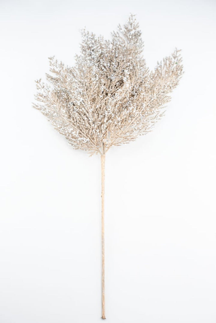 Iced bronze cedar spray - Greenery MarketChristmasXG1027 - BRZ
