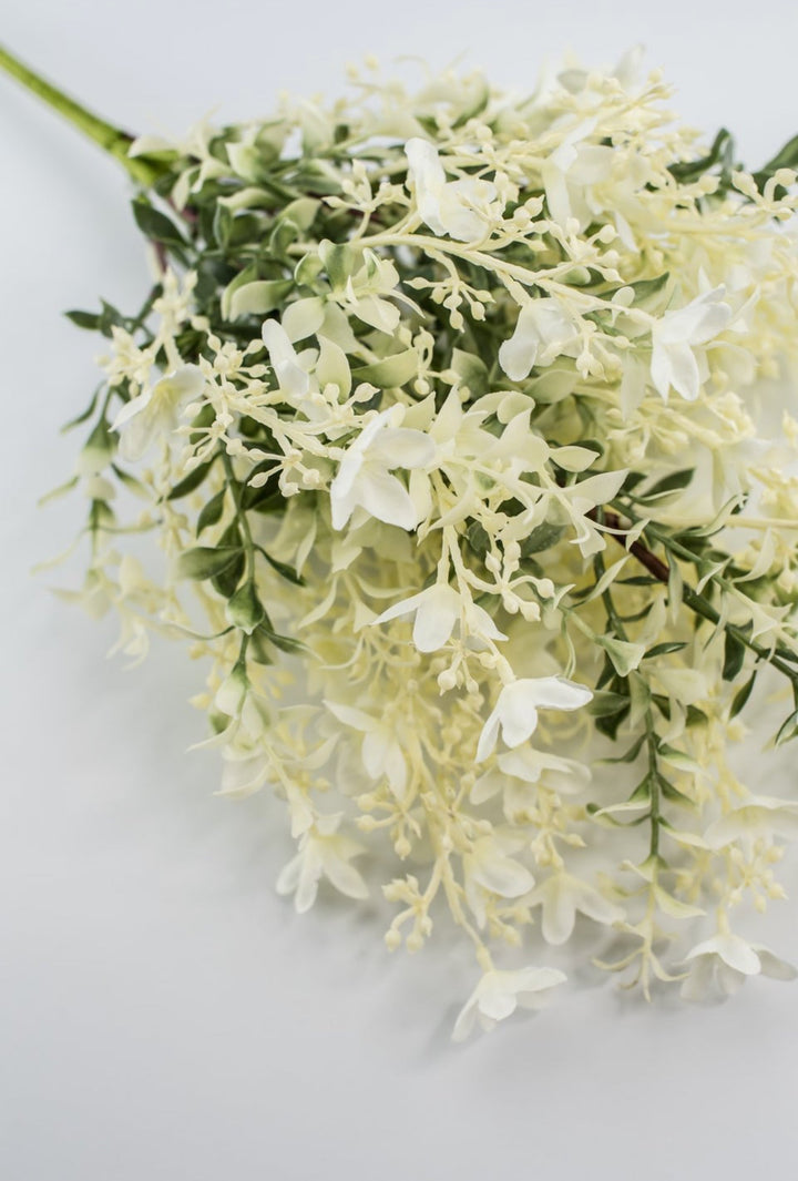 Ivory flower and greenery bush - Greenery MarketArtificial Flora84946 - CR