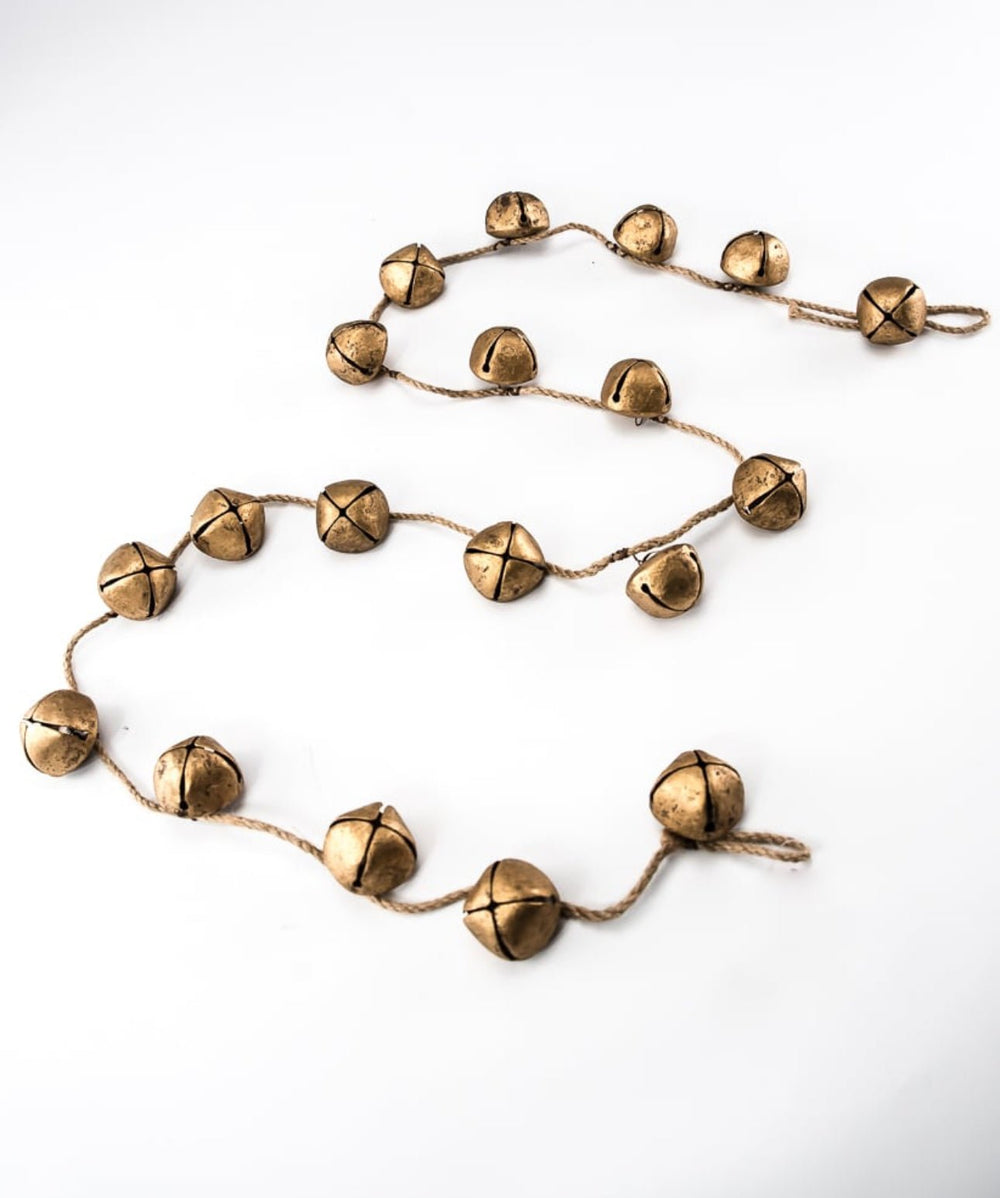 Jingle Bells garland - gold - Greenery MarketSeasonal & Holiday Decorations235665