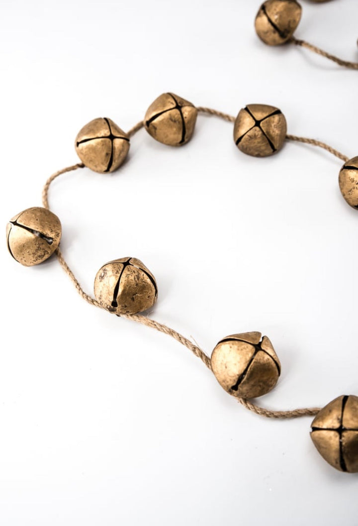 Jingle Bells garland - gold - Greenery MarketSeasonal & Holiday Decorations235665