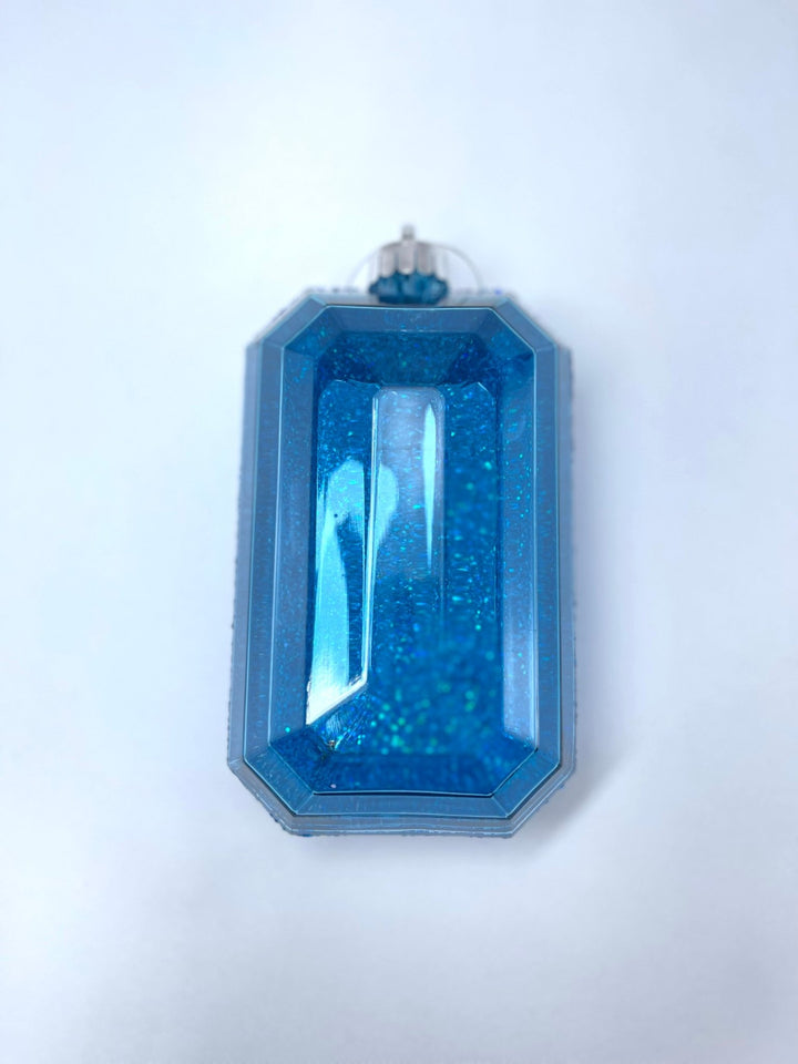 Laser glitter gem ornaments - smoke blue - Greenery MarketXJ5527FF