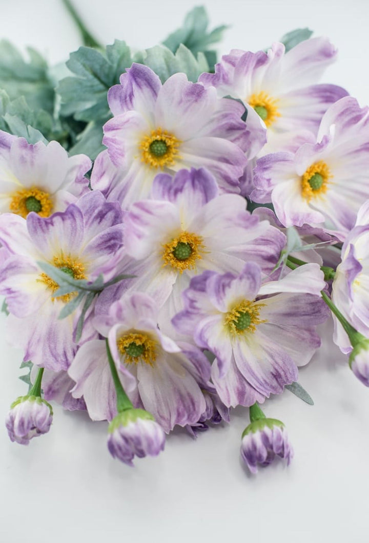 Lavender cosmos artificial flower bush - Greenery MarketArtificial Flora84299 - LV