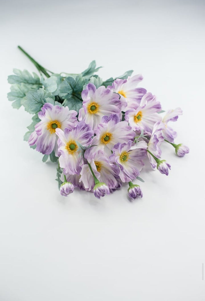 Lavender cosmos artificial flower bush - Greenery MarketArtificial Flora84299 - LV