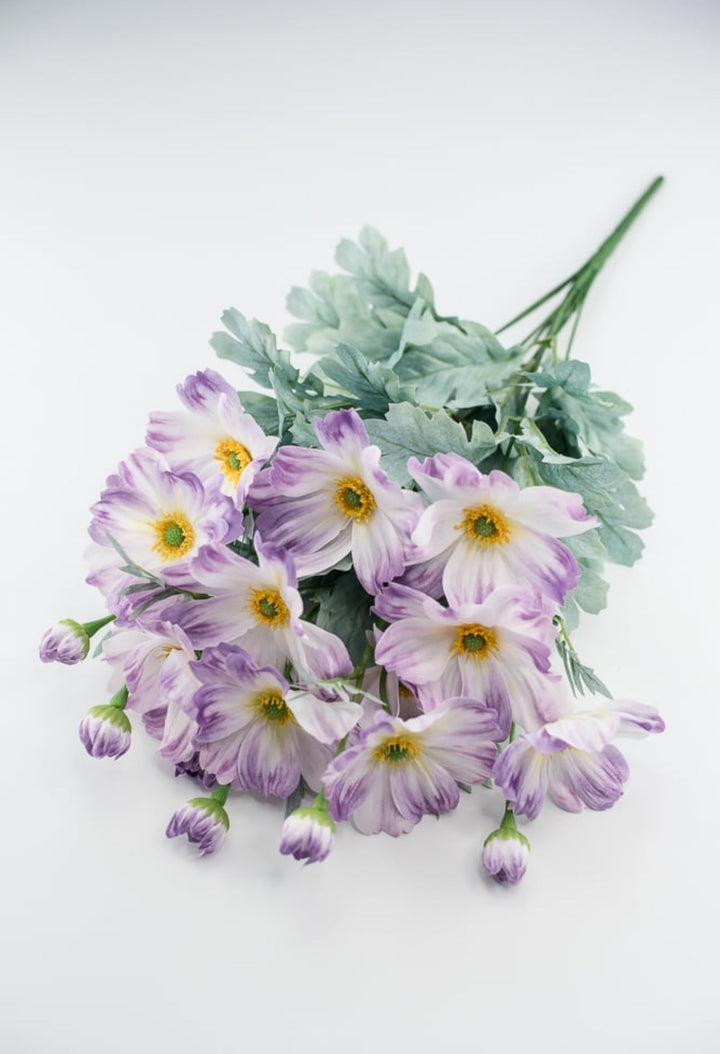 Lavender cosmos artificial flower bush - Greenery MarketArtificial Flora84299 - LV
