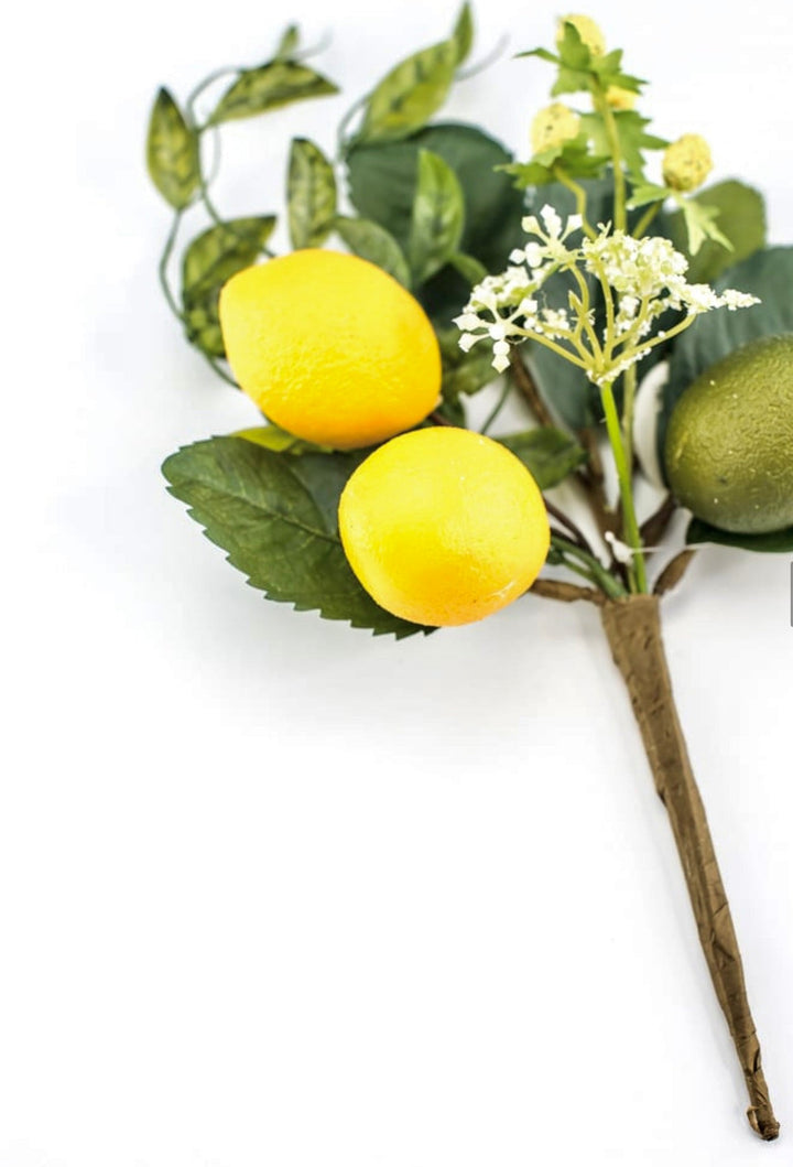 Lemon and lime with greenery pick - Greenery MarketgreeneryMTF22857