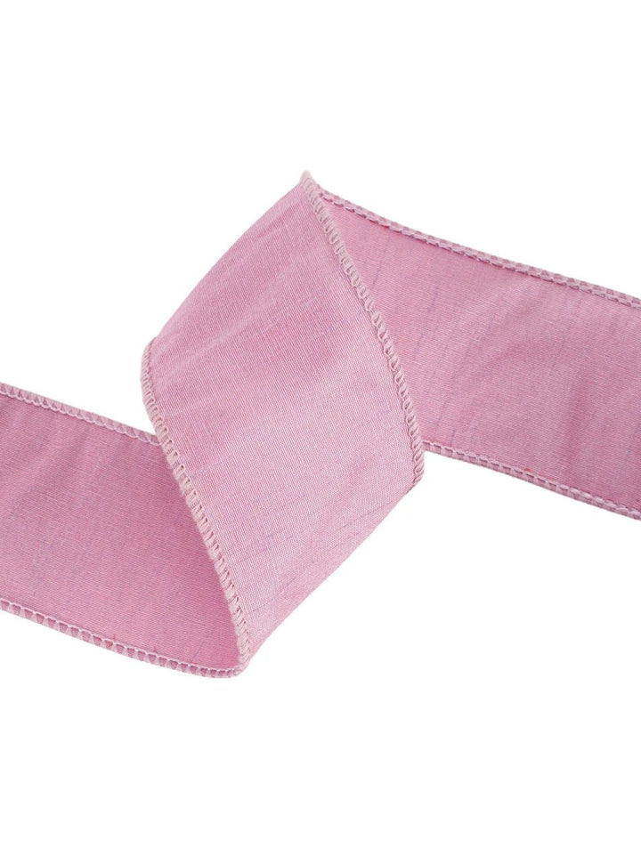 Light Purple Dupioni Wired Ribbon 2.5" - Greenery MarketWired ribbon9100W - 466 - 63E