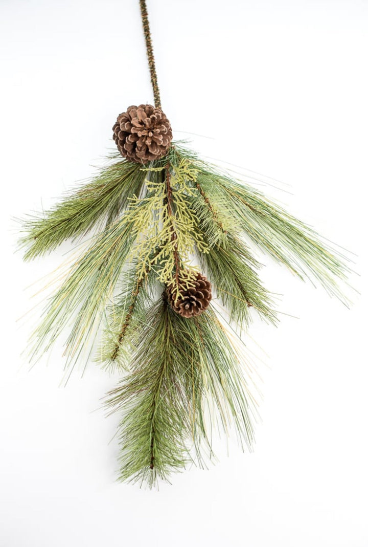 Long needle, mixed pine spray - Greenery Marketgreenery27988