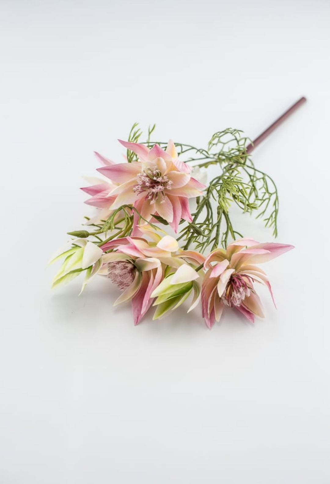 Love in the mist spray - pink - Greenery Marketartificial flowers27457