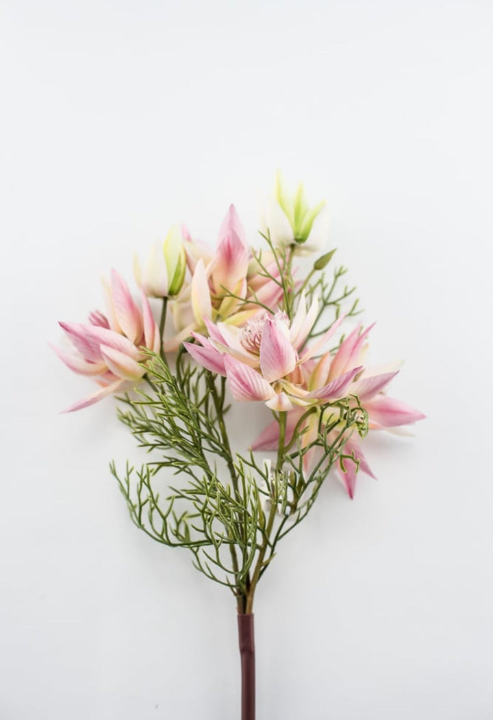 Love in the mist spray - pink - Greenery Marketartificial flowers27457