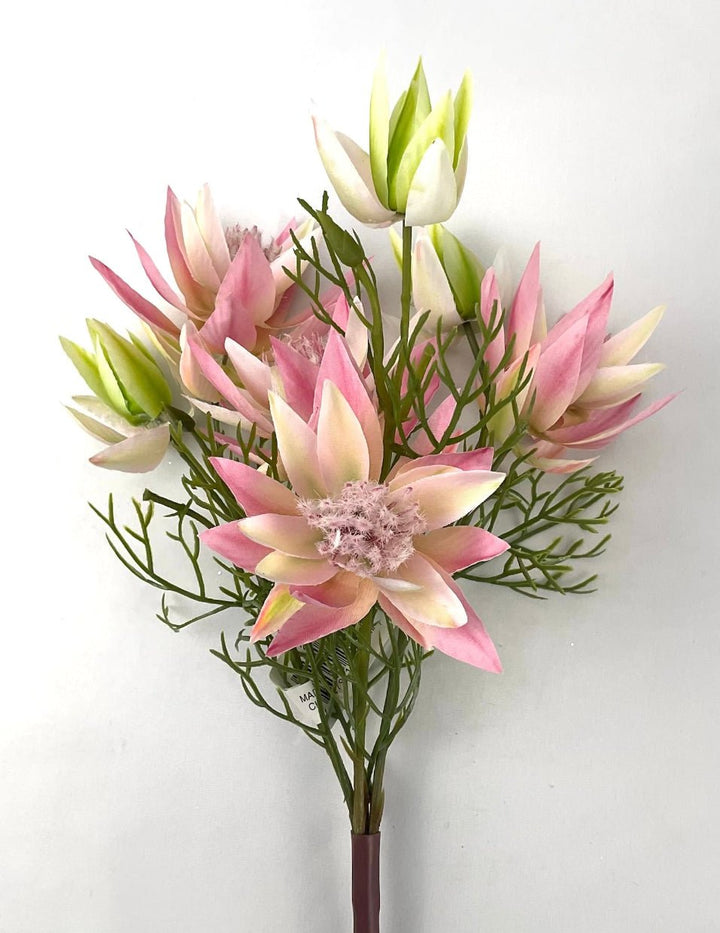 Love in the mist spray - pink - Greenery Marketartificial flowers27457
