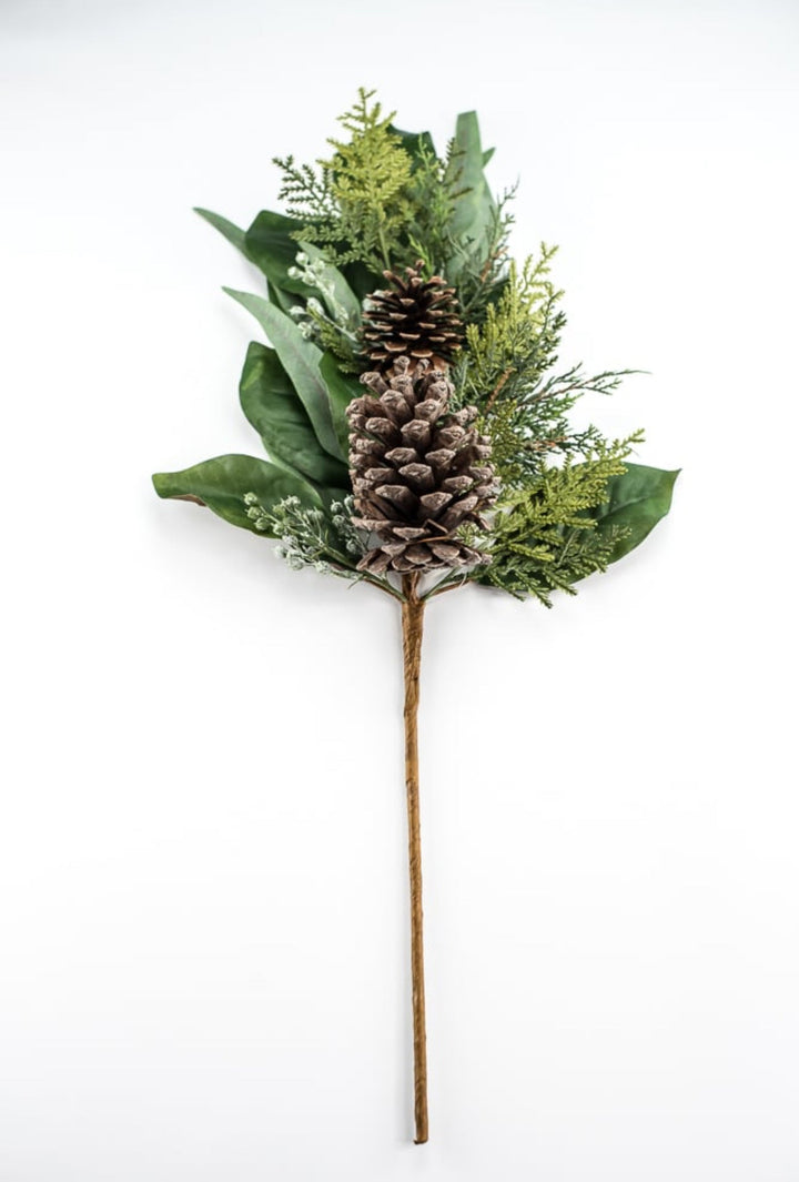 Magnolia leaf and mixed greenery spray - Greenery MarketArtificial FloraXVP7176