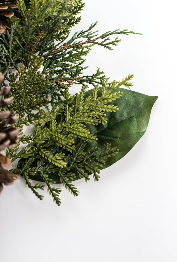 Magnolia leaf and mixed greenery spray - Greenery MarketArtificial FloraXVP7176