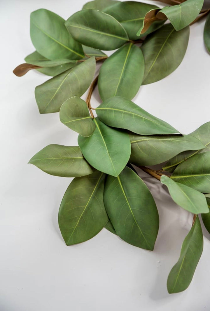 Magnolia leaf garland, 5 foot magnolia leaves - Greenery Marketspring summer greeneryFl5343-g