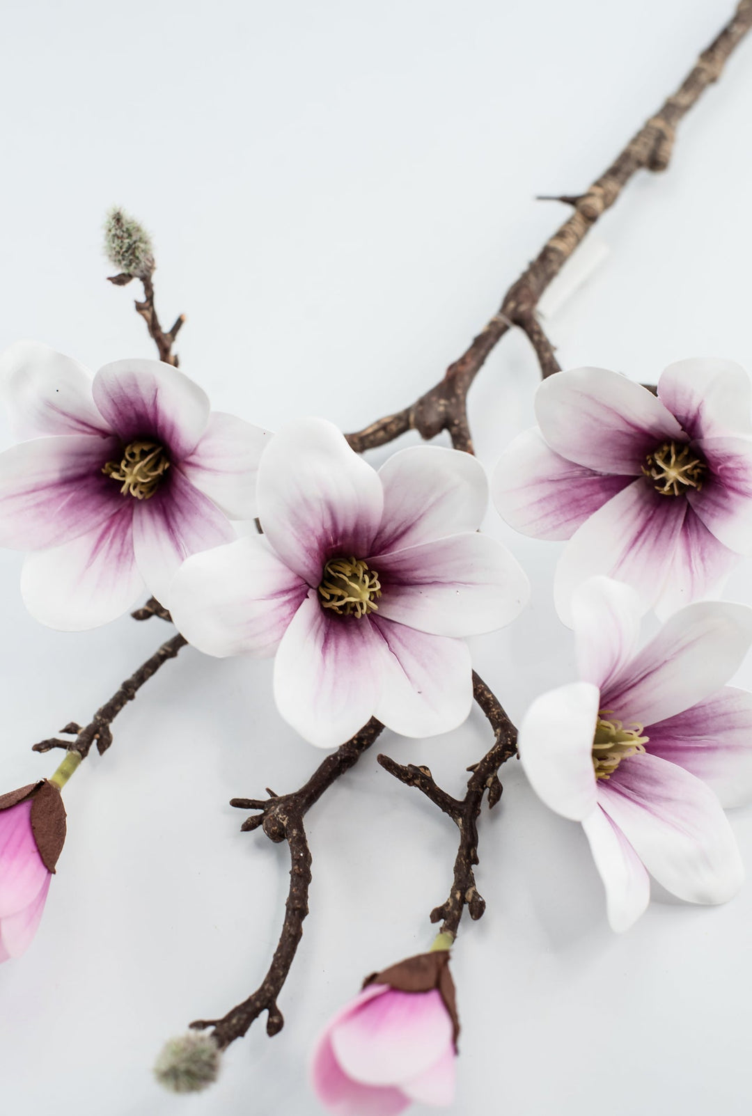 Magnolia spray - white pink magenta - Greenery Market5566 CP