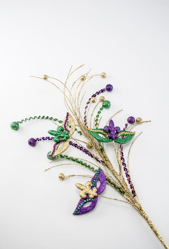 Mardi Gras Spray - Greenery Market63484MG