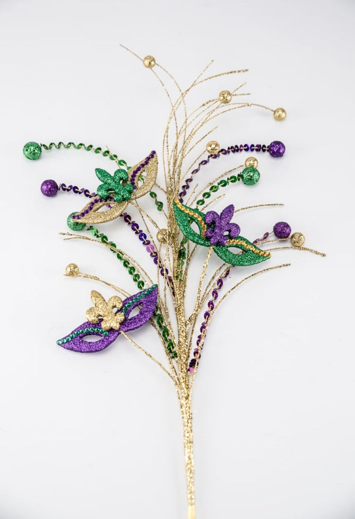 Mardi Gras Spray - Greenery Market63484MG