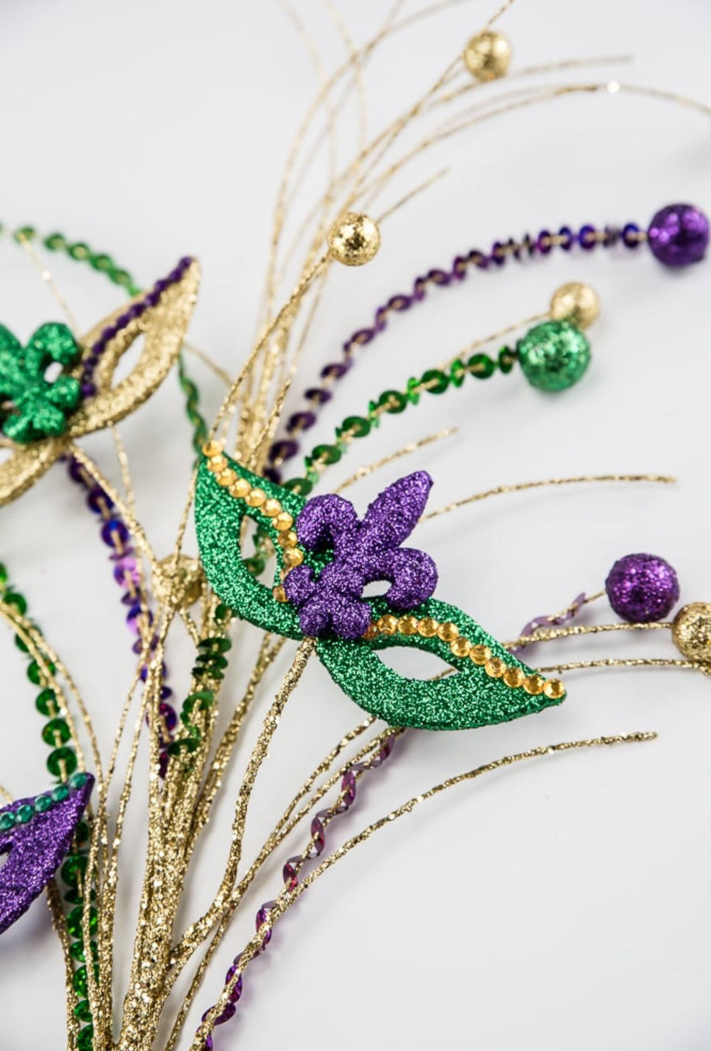 Mardi Gras Spray - Greenery Market63484MG