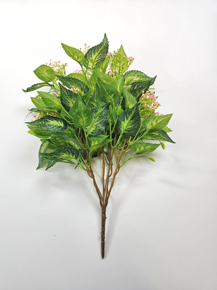 Mini Berry Leaves Bush - Pink - Greenery Market28174