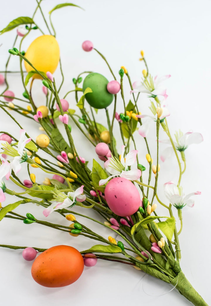Mixed Egg, Berries, And Filler Spray - Greenery MarketPicks64749