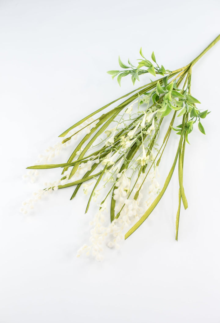 Mixed fuzzy berry bush - cream - Greenery Market40219 - CR