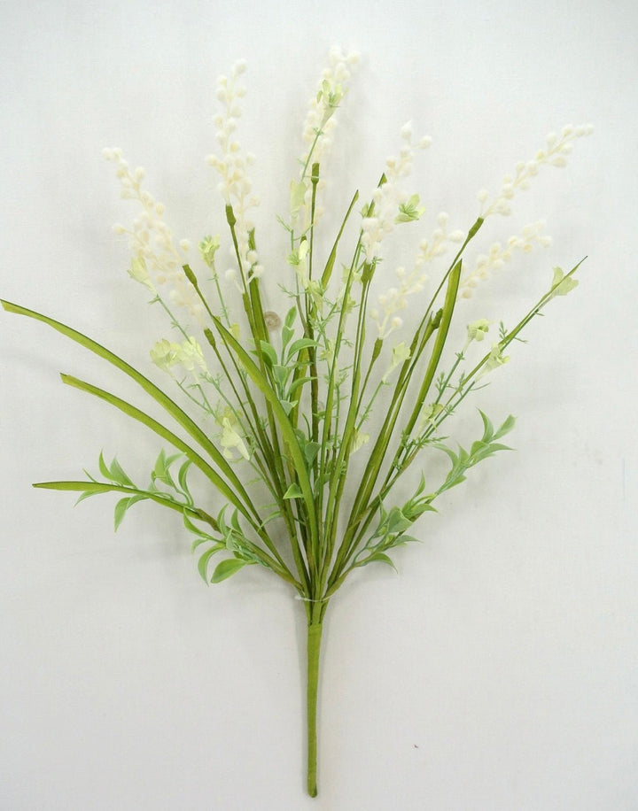 Mixed fuzzy berry bush - cream - Greenery Market40219 - CR