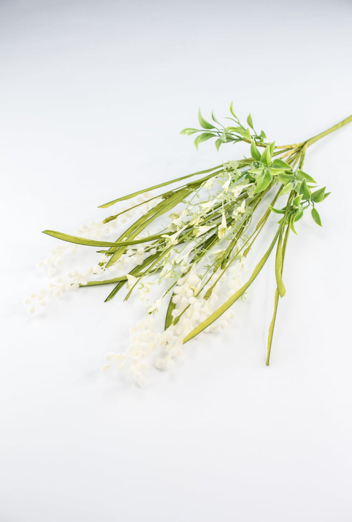 Mixed fuzzy berry bush - cream - Greenery Market40219 - CR