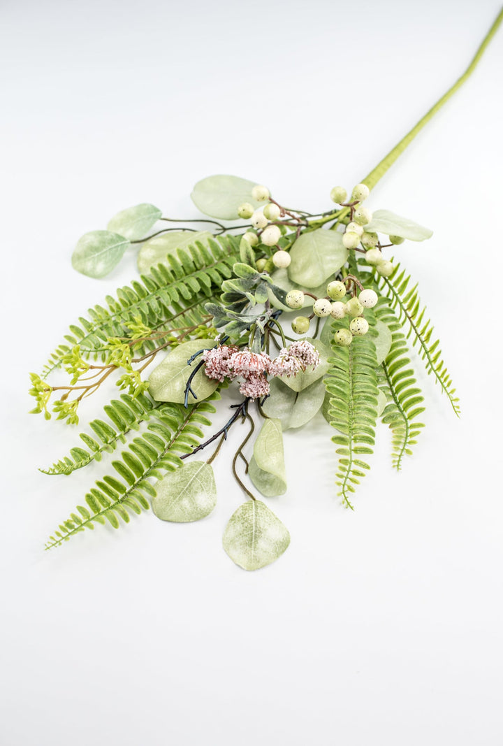Mixed greenery and berry spray - Greenery Market64943
