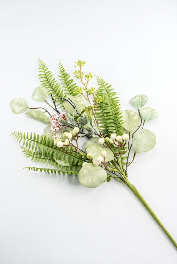 Mixed greenery and berry spray - Greenery Market64943