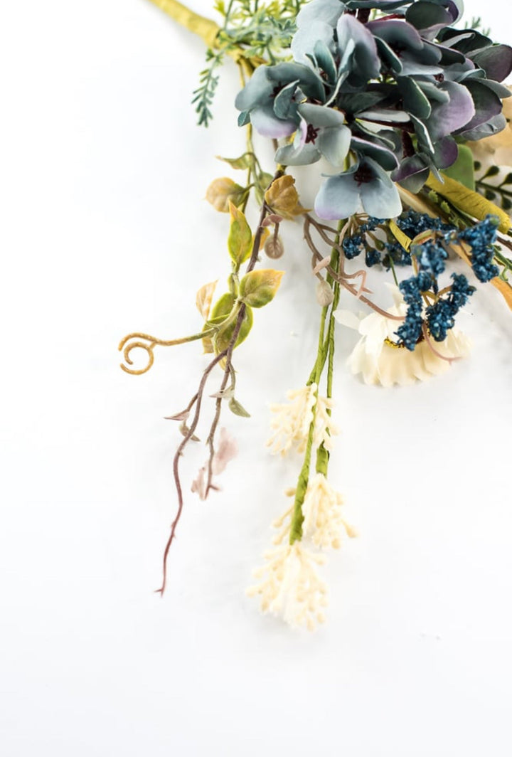 Mixed hydrangea, greenery, and astilbe pick - Greenery Marketartificial flowers56753sp16