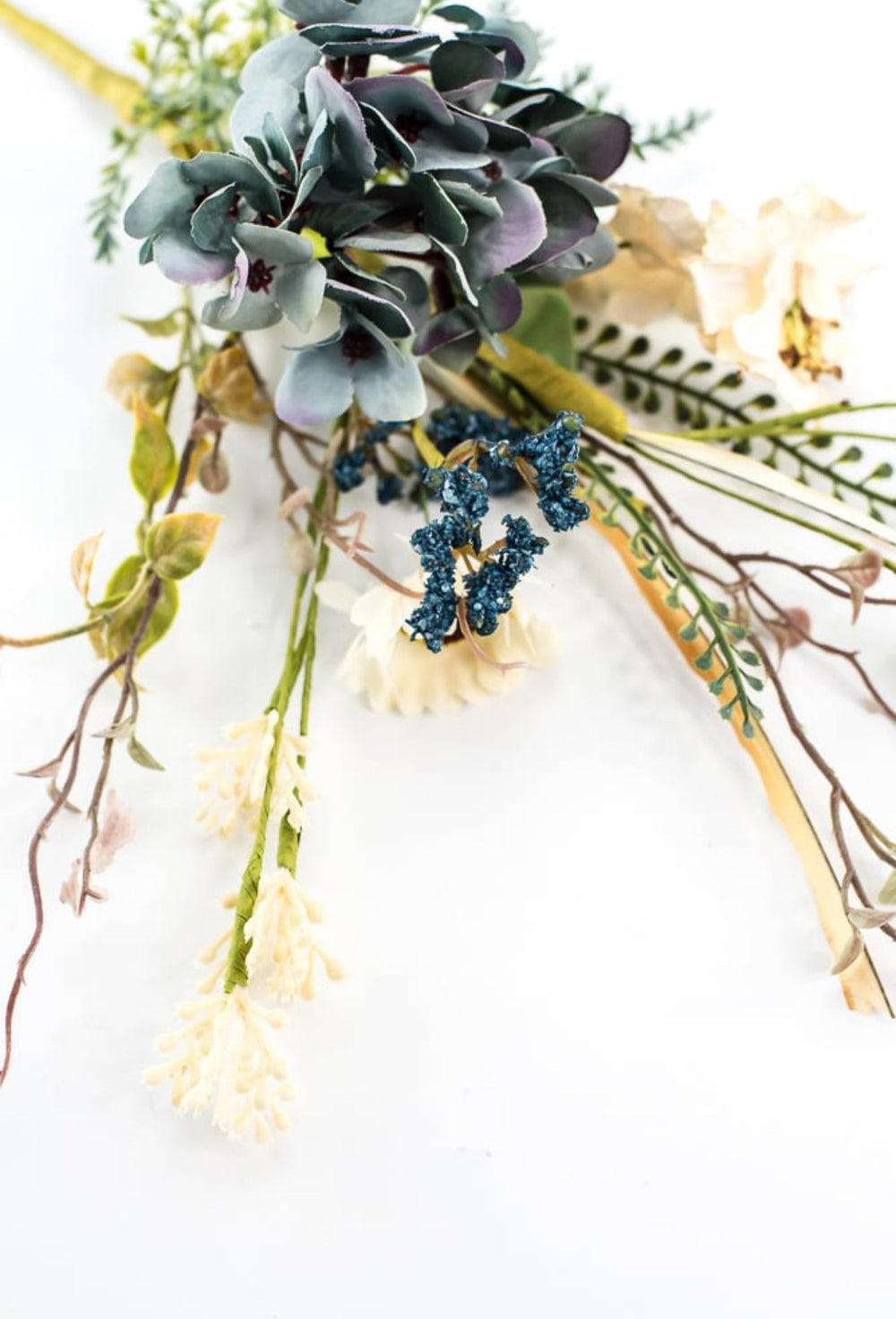Mixed hydrangea, greenery, and astilbe pick - Greenery Marketartificial flowers56753sp16