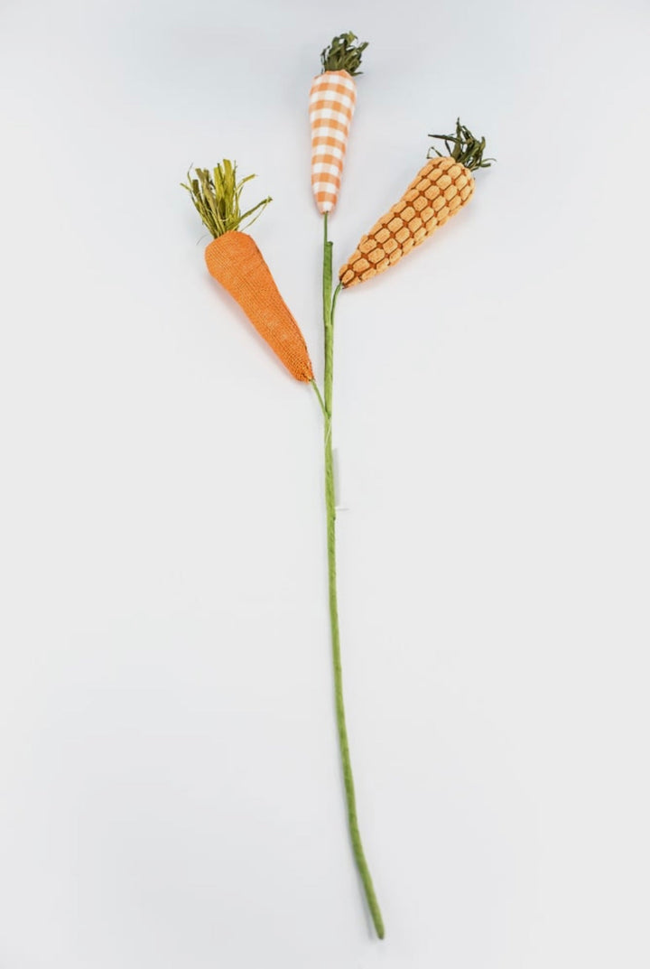 Mixed pattern carrot spray - Greenery MarketWreath attachments63277 - OR