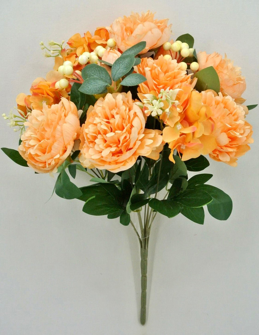 Mixed Peonies And Hydrangea Bush - Peach - Greenery Market84955 - PH