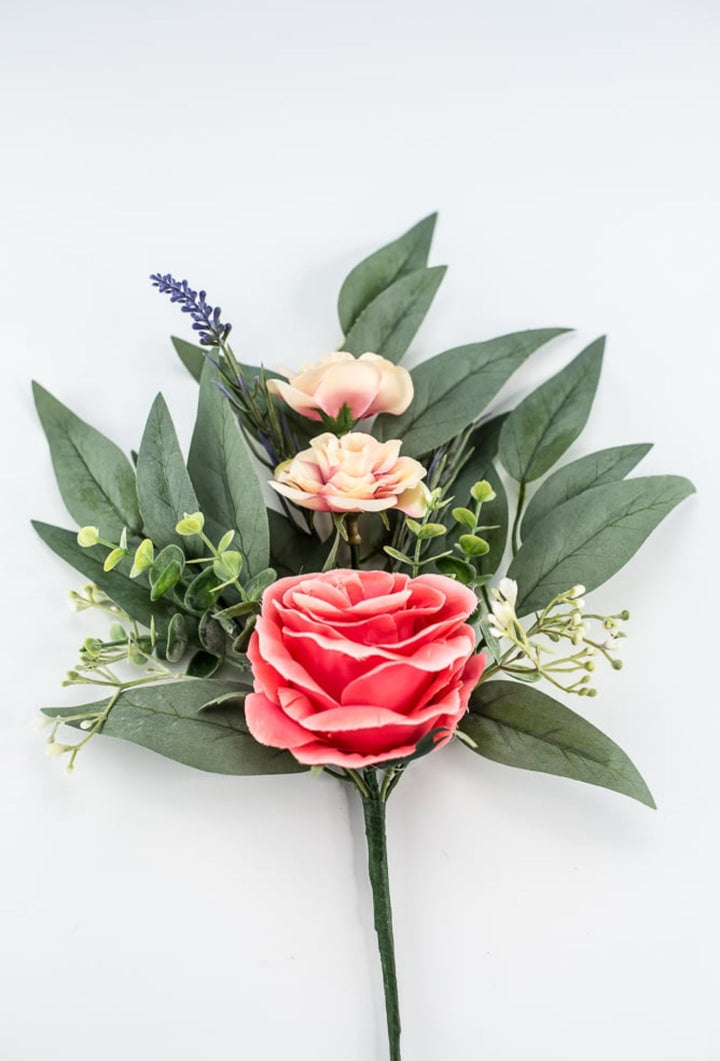 Mixed rose and eucalyptus - Greenery MarketArtificial Flora84166