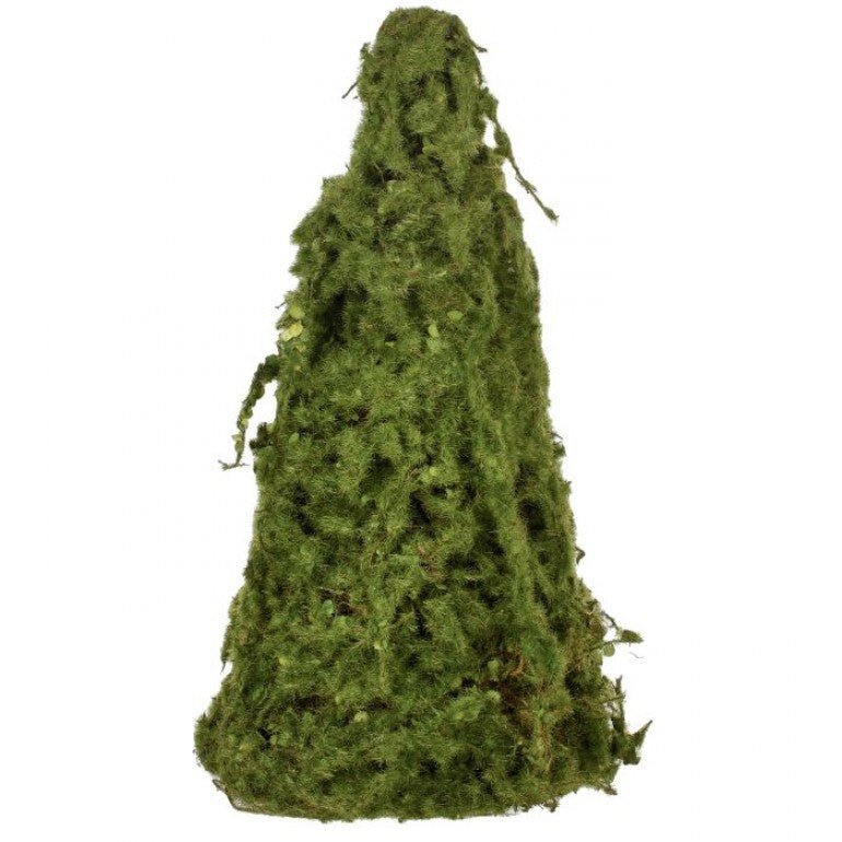 moss cone tree or container 12" green - Greenery Marketwreath base & containersMTF24149