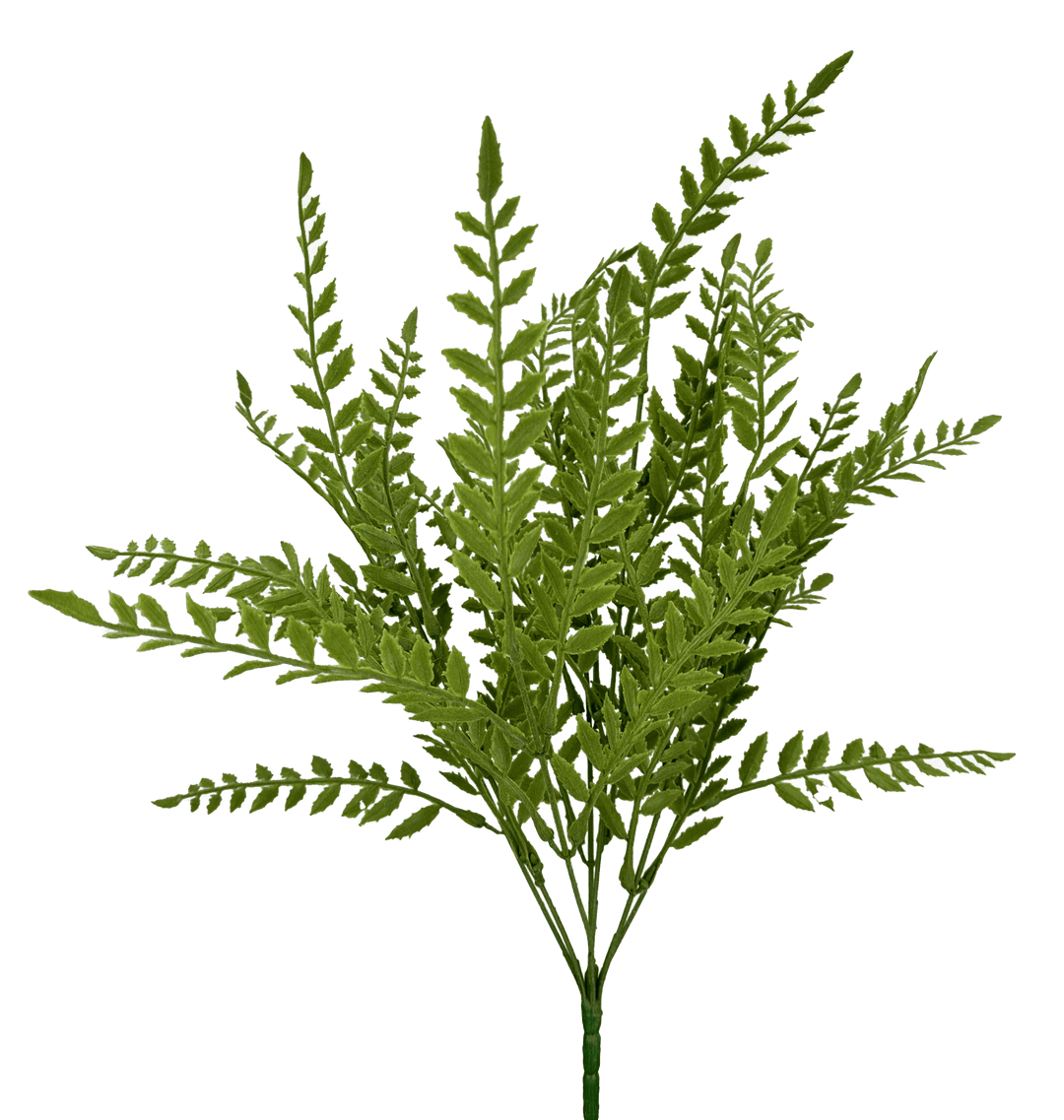 Mossy Fishtail Fern Bush - Greenery MarketArtificial Flora13626GN