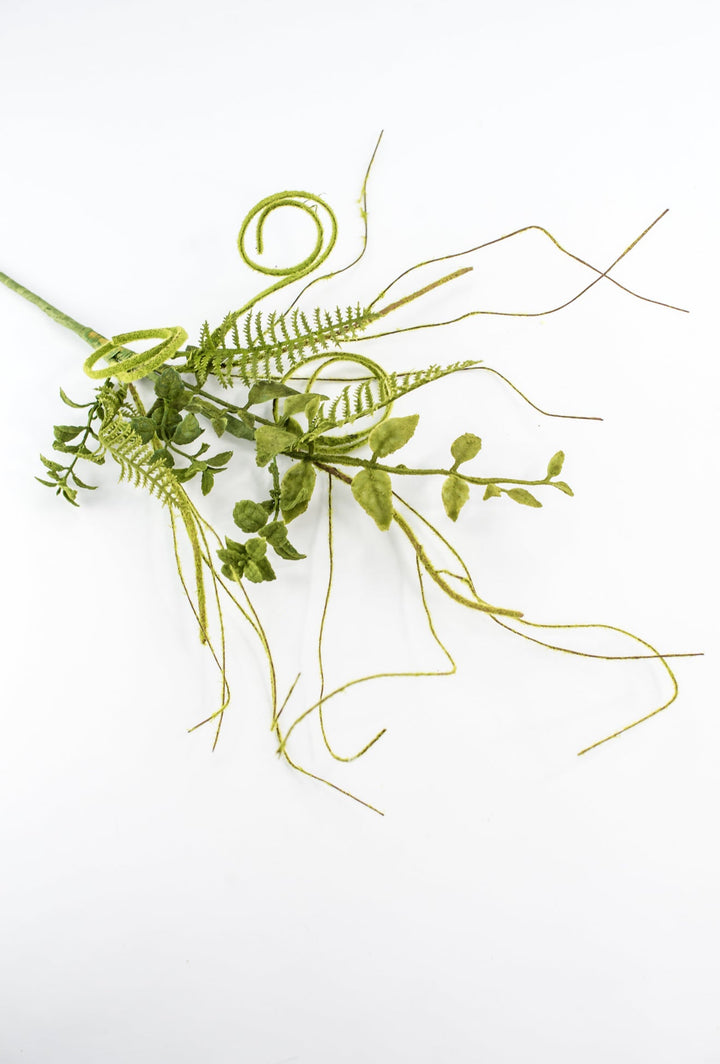 Mossy Twigs And Leaves Pick - Greenery Market62077SP16