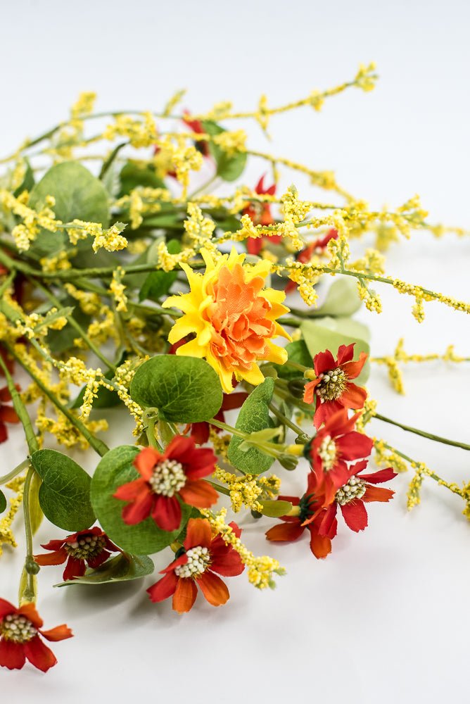 Multicolored Mixed Flower Bush - Greenery Market250437