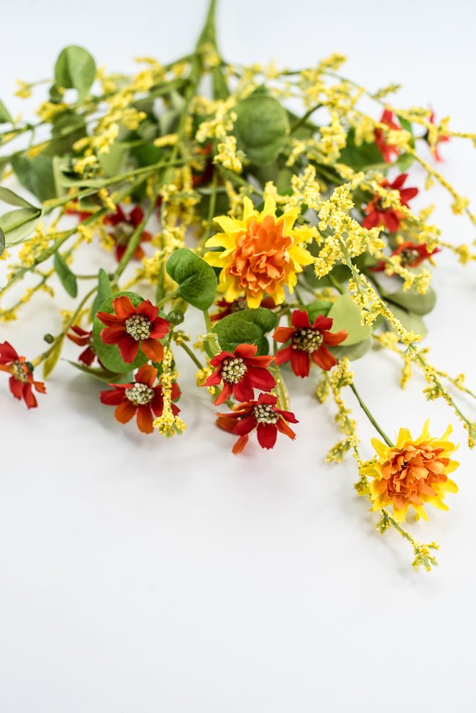 Multicolored Mixed Flower Bush - Greenery Market250437