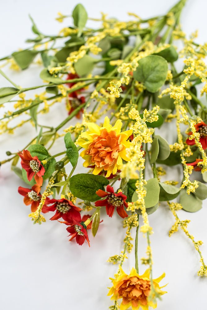 Multicolored Mixed Flower Bush - Greenery Market250437