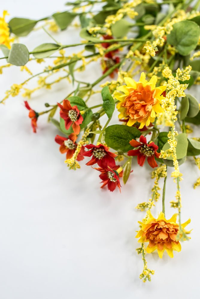 Multicolored Mixed Flower Bush - Greenery Market250437
