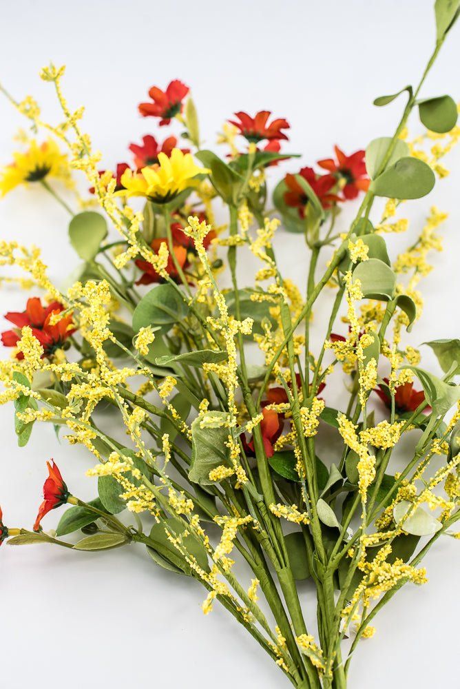 Multicolored Mixed Flower Bush - Greenery Market250437