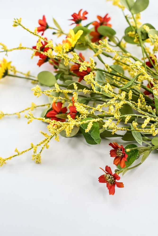 Multicolored Mixed Flower Bush - Greenery Market250437